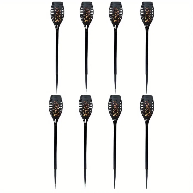 LED solar flame imitation lamp