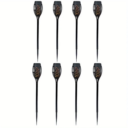 LED solar flame imitation lamp