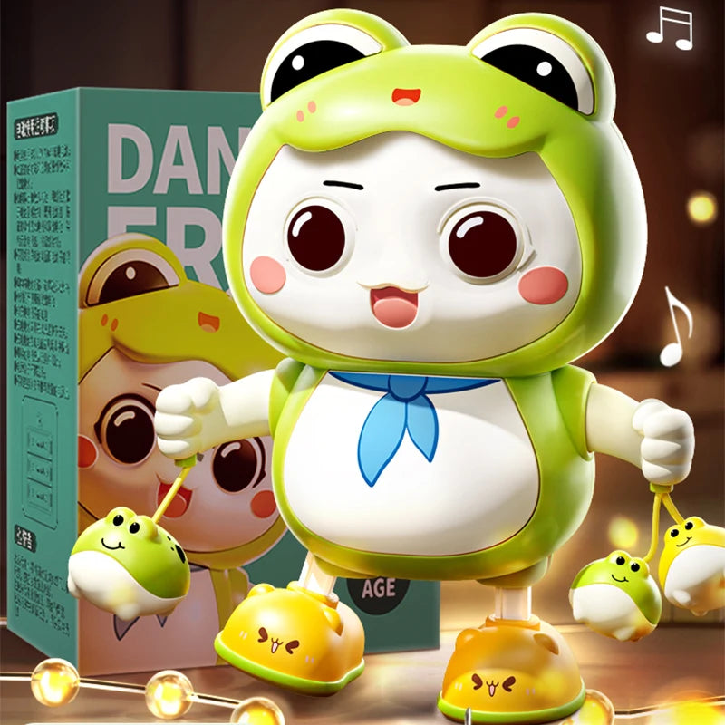 Electronic dancing rabbit toy 