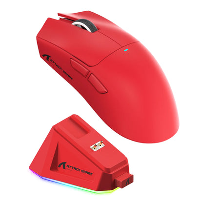 Attack Shark X11 Bluetooth Wireless Gaming Mouse with Charging Stand 
