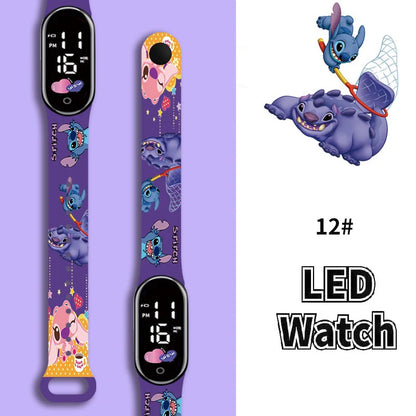 Montres Stitch et Angel Tactile pour Enfant