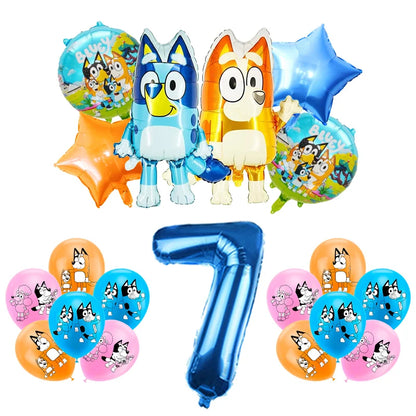 Bluey et Bingo Sets Anniversaire