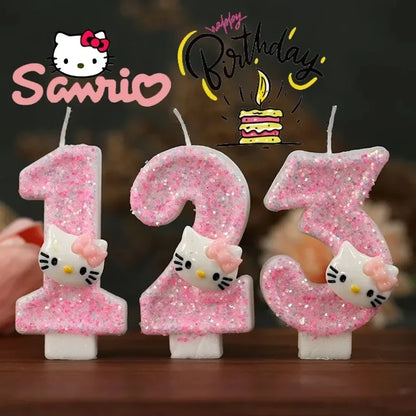 Hello Kitty Birthday Candles