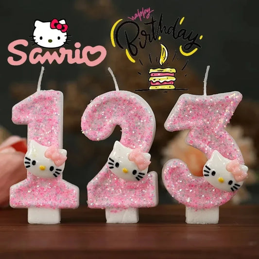 Hello Kitty Birthday Candles