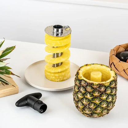 Éplucheur d'Ananas en Acier Inoxydable