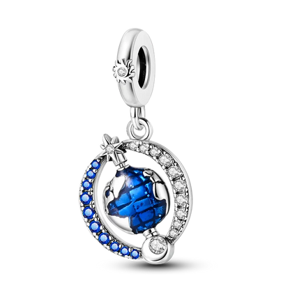 Charms Série Bleue en argent 925