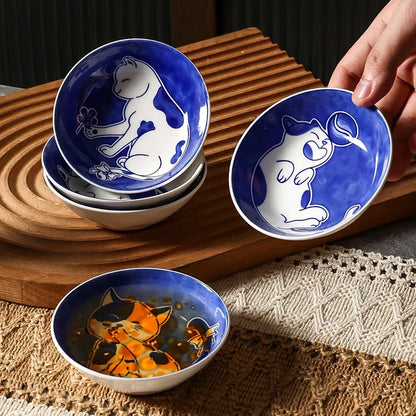 Small Japanese-style plates 