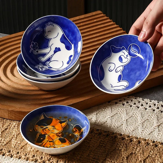 Small Japanese-style plates 