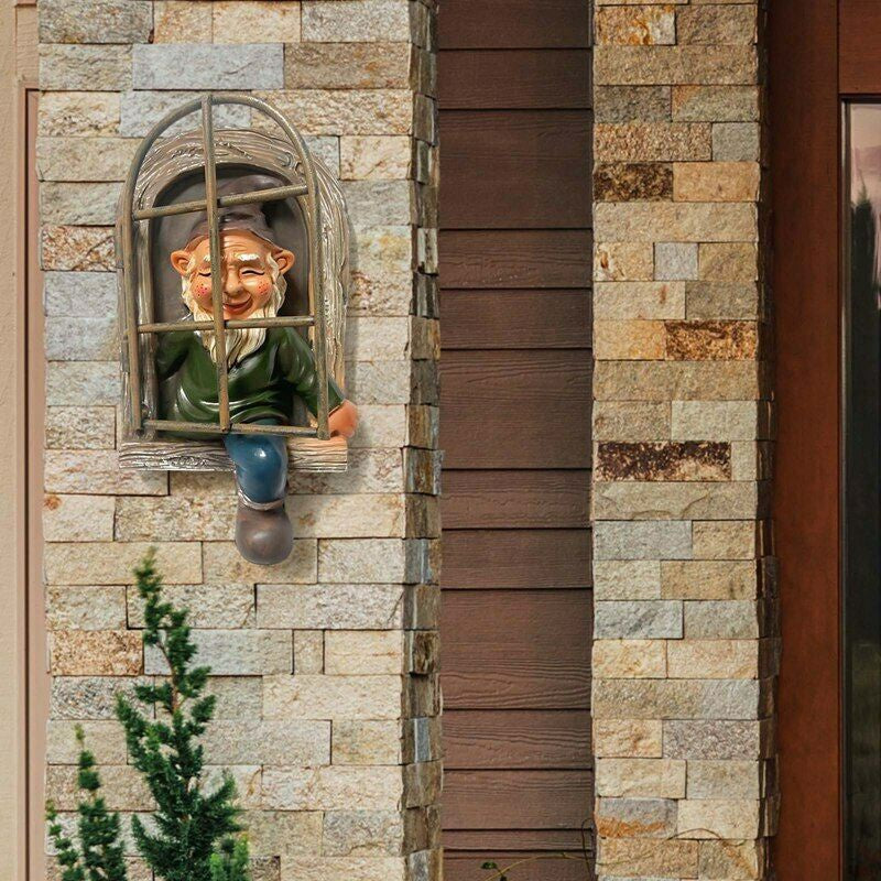 Statue Nain de Jardin effet 3D
