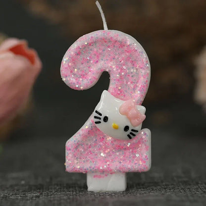 Hello Kitty Birthday Candles