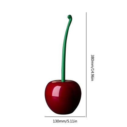 Fruit-shaped toilet brush 