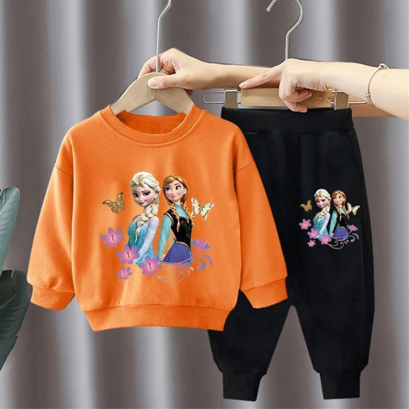 Sweat-Shirt et Pantalon de Survêtement Princesse Elsa
