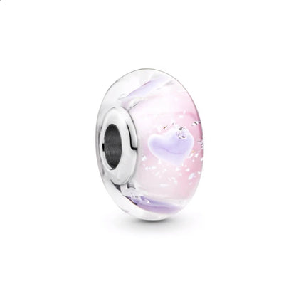 Charms Série Rose en Argent 925