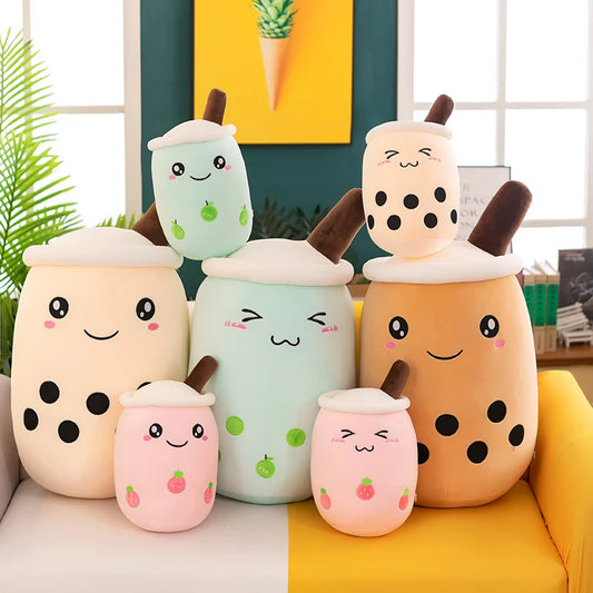 Bubble tea plush toy 