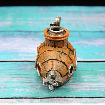 Submarine Aquarium Decoration 