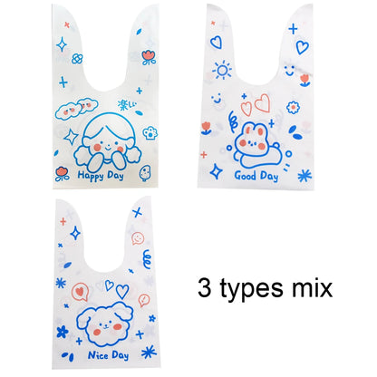 Lots of Plastic Cookie or Candy Bags for Easter Party 