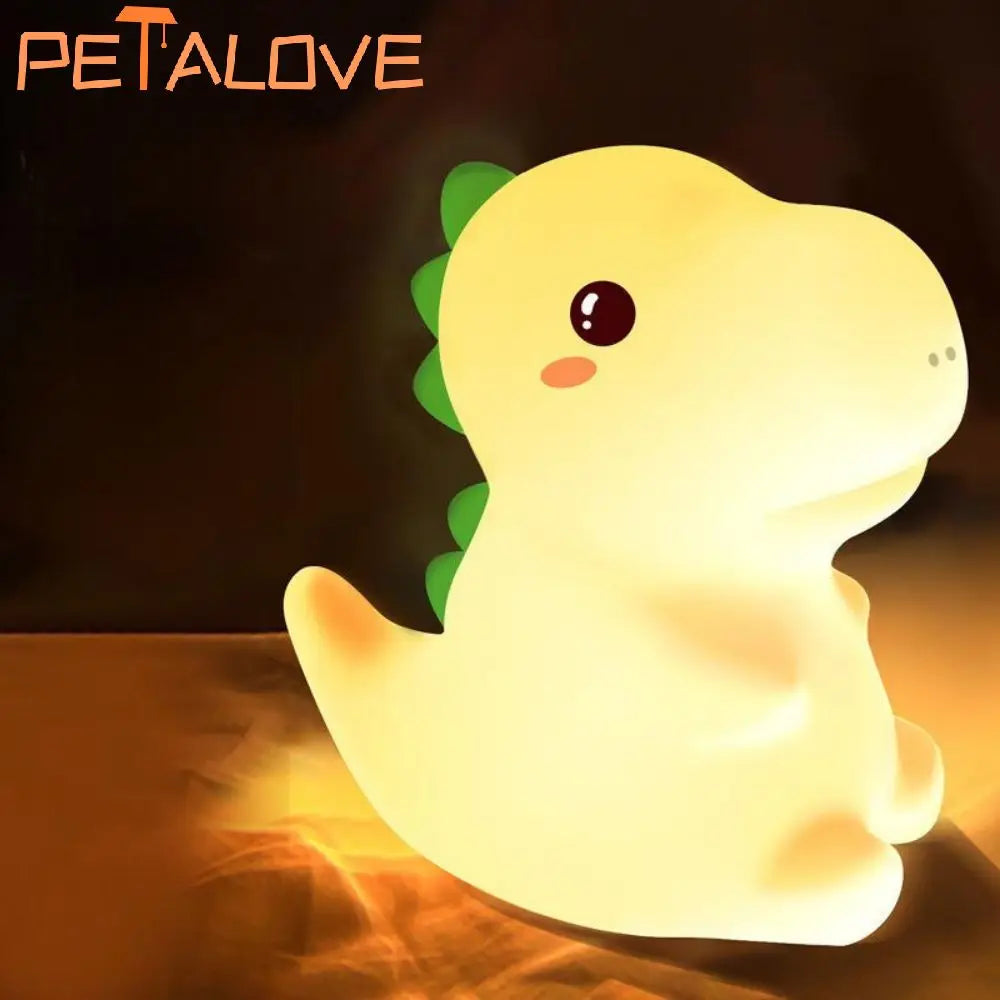 Rechargeable LED night light in the shape of animals, clouds, stars,... 