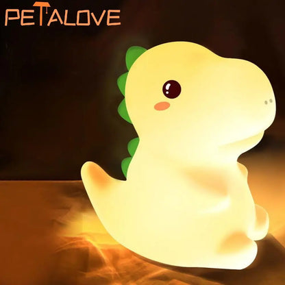 Rechargeable LED night light in the shape of animals, clouds, stars,... 