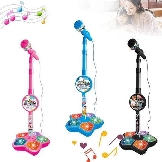 Karaoke Microphone with Stand for Kids 