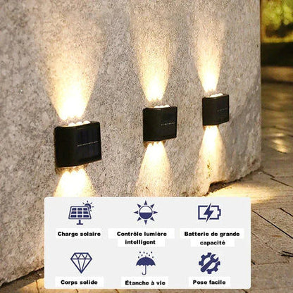 Outdoor Solar Wall Light 