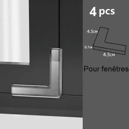 Silicone protectors for table corners