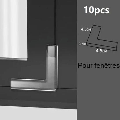 Silicone protectors for table corners