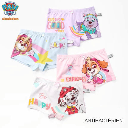 Paw Patrol Girls' Underwear 4 Pack 