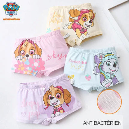 Paw Patrol Girls' Underwear 4 Pack 