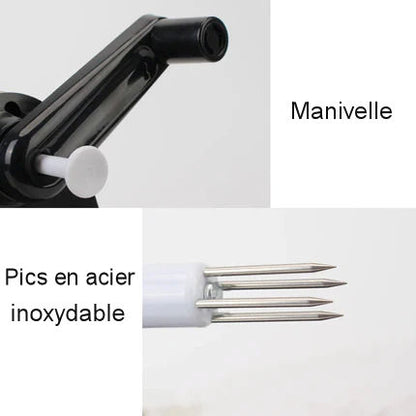 Fruit and vegetable peeler and slicer 
