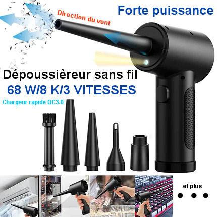 Wireless PC/Keyboard Dust Collector 