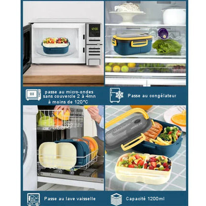 Camping food compartment box