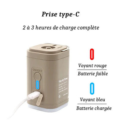 Pompe à Air Électrique Portable 3 en 1  PACOONE