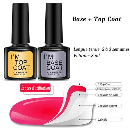 Kit Complet de Manucure avec Vernis, Ponceuse, Lampe UV,...