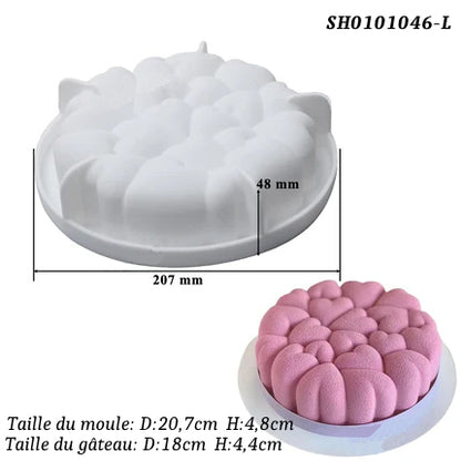 Moules à Gâteaux en Silicone divers Design