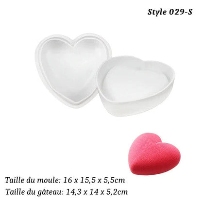Moules à Gâteaux en Silicone divers Design