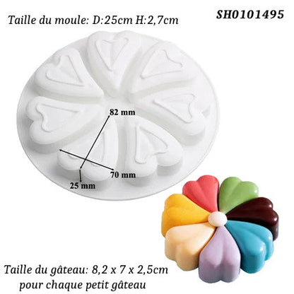 Moules à Gâteaux en Silicone divers Design