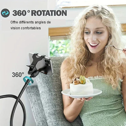 Hands-free clip for cell phones 