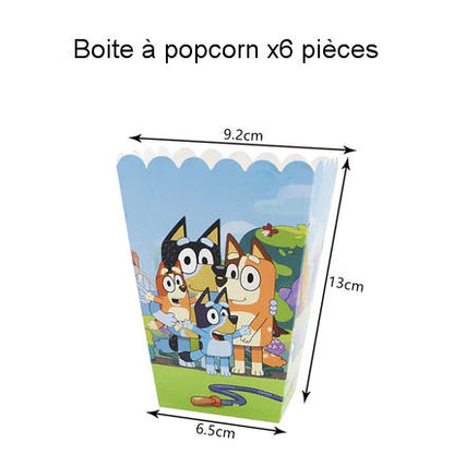 Bluey et Bingo Sets Anniversaire