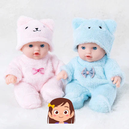 20cm doll in bear outfit 