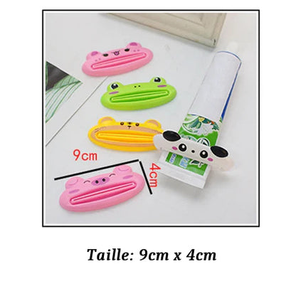 Toothpaste tube squeezer with funny animal head 