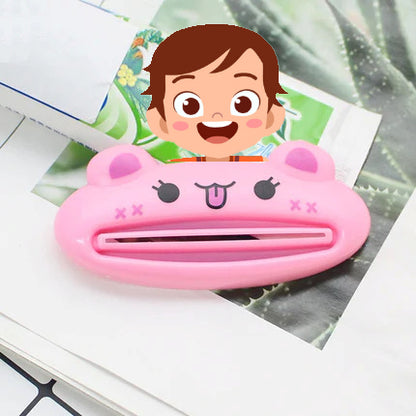 Toothpaste tube squeezer with funny animal head 