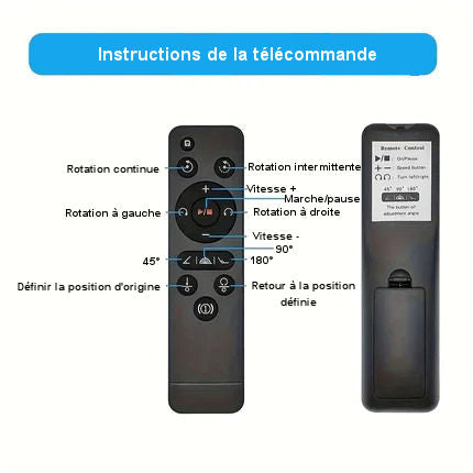 Présentoir Rotatif Électrique à 3 vitesses pour décorations