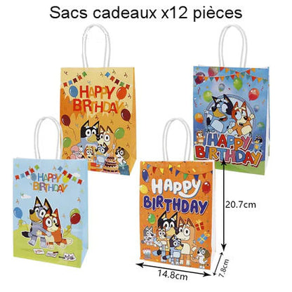 Bluey et Bingo Sets Anniversaire