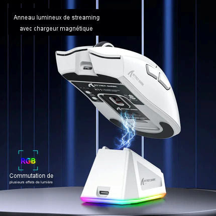 Attack Shark X11 Bluetooth Wireless Gaming Mouse with Charging Stand 