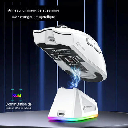 Attack Shark X11 Bluetooth Wireless Gaming Mouse with Charging Stand 