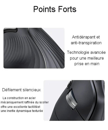 UGREEN Bluetooth Wireless Vertical Mouse 