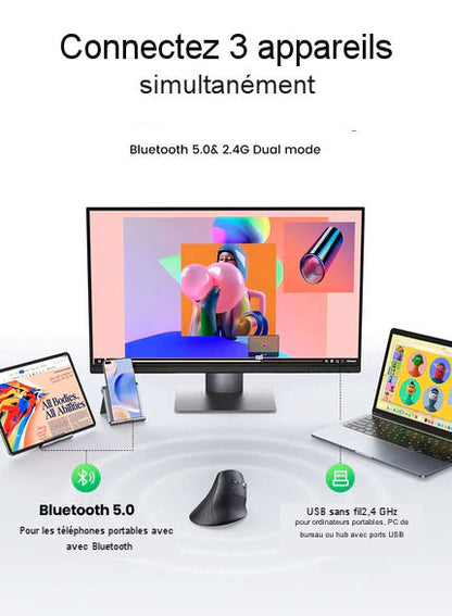 UGREEN Bluetooth Wireless Vertical Mouse 