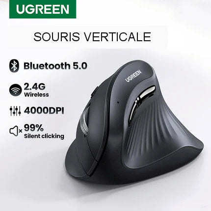 UGREEN Bluetooth Wireless Vertical Mouse 