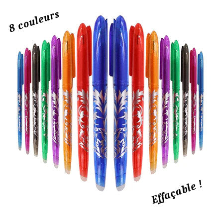 Erasable gel pen 0.5mm tip 