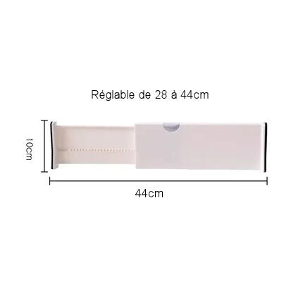Adjustable drawer divider